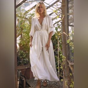 Free People Plenty of Love Maxi, Ivory